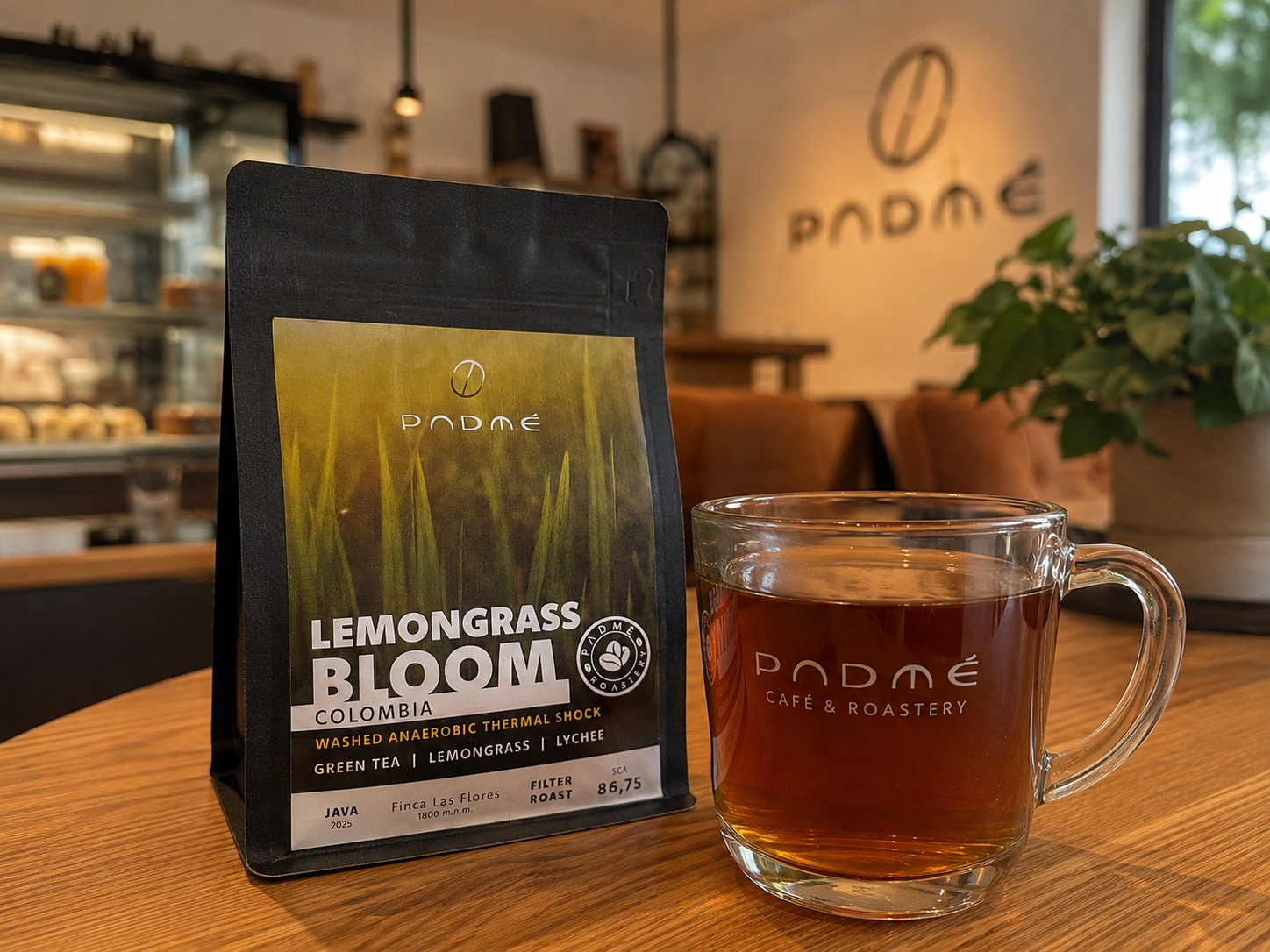 Lemongrass Bloom - keď káva chutí ako čaj s citrónom